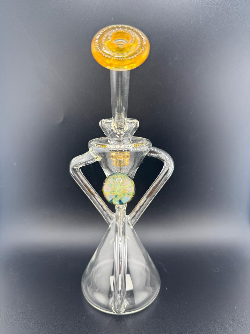 Pugsley Glass Recycler Color Accent 10mm 90°