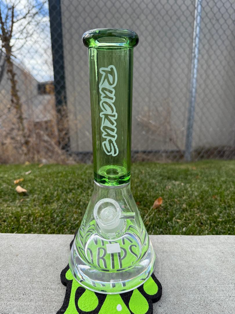 Ruckus Glass 14" Thick Bottom Beaker 14mm 90°