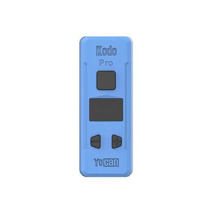 Yocan Kodo Pro 510 Battery in blue color, compact vape mod with adjustable settings for portable vaping.