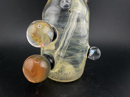 Fumed Mini Sake Bottle 10mm 45°