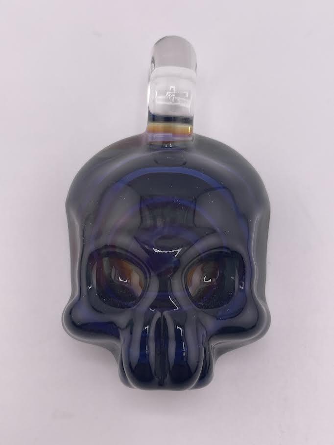 Tim Doane Glass -  Skull Pendant