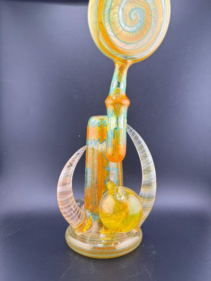 Brando Glass Yellow & Orange UV  Push Bub 10mm 90°