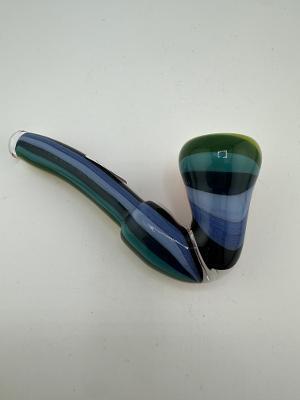 Phranq Glass Dry Pipe - Fully Worked Sherlock