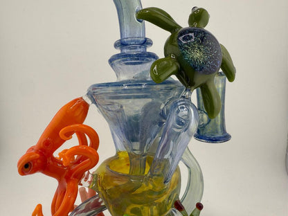 Crondo Glass Sea Life Recycler 14mm 90°