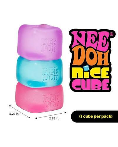 Schylling NeeDoh Nice Cube – Authentic Sensory Squishy Toy