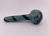 Filla John Glass Dry Pipe - Fully Worked Wig Wag w/ Milli Accent