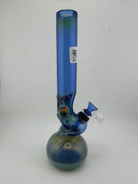 JP Killman Glass  OG Slide Tube Fumed & Cobalt
