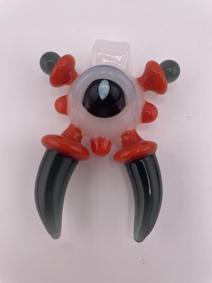 Tim Doane Glass Pendant / Necklace -  Alien6