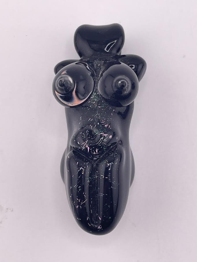 Tim Doane Glass Pendant -  Lady figure
