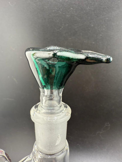 Phranq Glass  Leaf handle 14mm Bowl