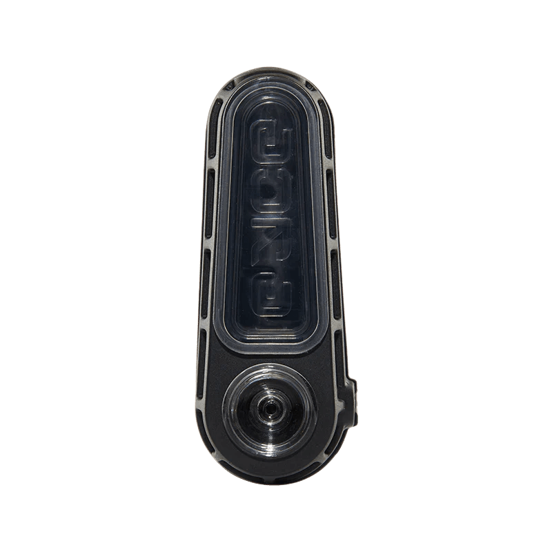 Eyce Glacier Spoon Pipe with silicone design and airflow path for easy cleaning and enhanced smoke cooling.