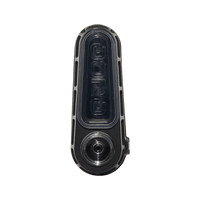 Eyce Glacier Spoon Pipe with silicone design and airflow path for easy cleaning and enhanced smoke cooling.