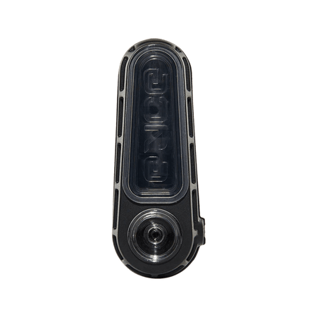 Eyce Glacier Spoon Pipe with silicone design and airflow path for easy cleaning and enhanced smoke cooling.