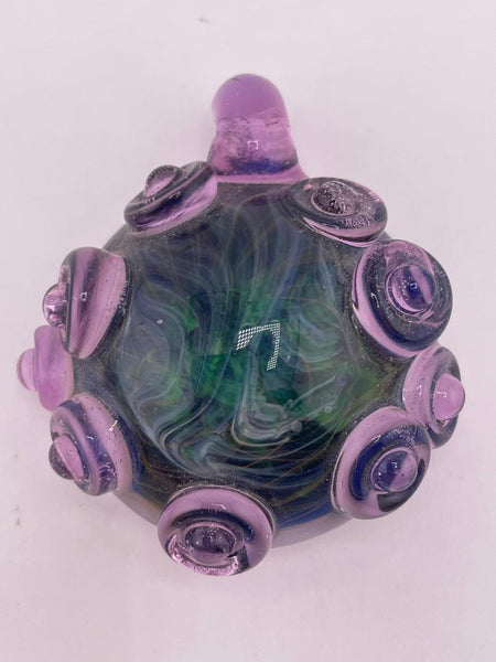 Brando Glass Pendant - Space Tech w/ Pink Acccents