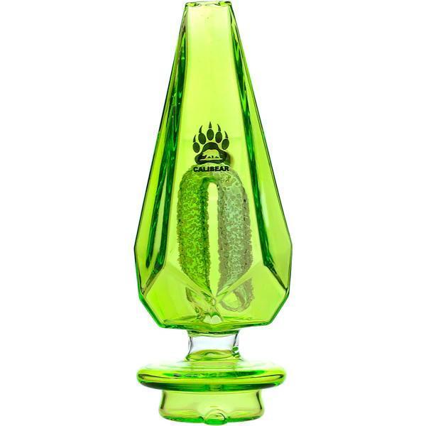 CaliBear Glass Carta / Carta 2 / Carta Sport Glass Attachment - Full Color Hexagon Gummy Perc w/ Encased Opal