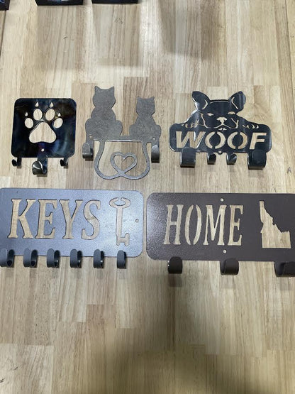 Metal Art Key Holders