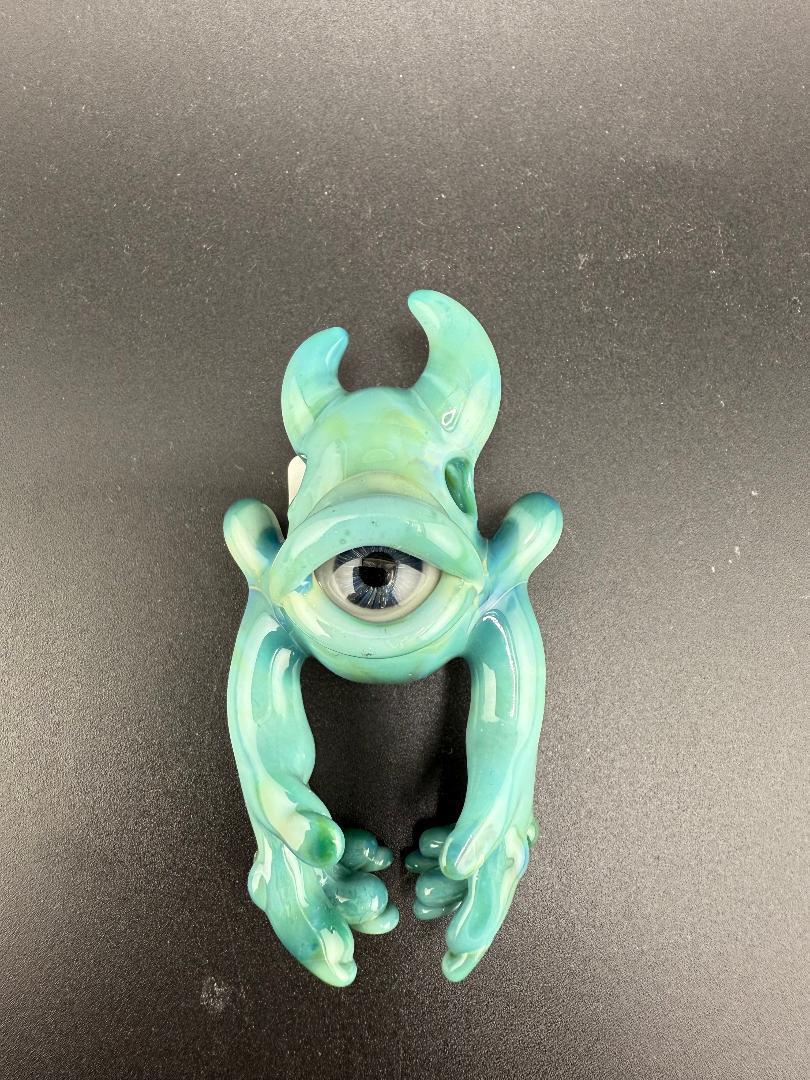 Jarvis Glass Full Body Warrior Pendant