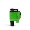 LOOKAH Q7 Mini E-Nail in green, compact design with male joint for 14-18mm pipes, featuring intuitive display and powerful battery.