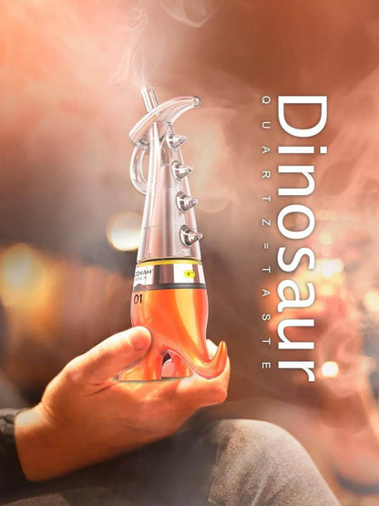 Lookah Dinosaur E-Rig showcasing innovative design and convenience for a superior dabbing experience.