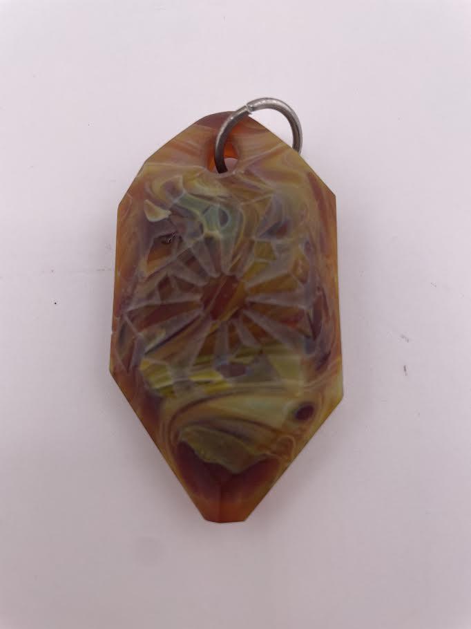Brando Glass Pendant - Handcrafted Nature & Wildlife Collection