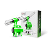 LOOKAH Giraffe Electronic Nectar Collector with glass mouthpiece and green design, perfect for pure flavor.