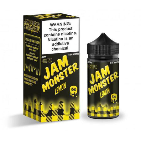 Jam Monster 100ml Lemon Zero Nicotine