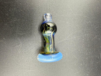 Paulson Pieces Puffco Peak Pro Ball Cap Replacement, handcrafted glass accessory for vapor control.