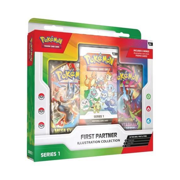 Pokémon TCG First Partner Illustration Collection - Series 1 | 30th Anniversary 2026