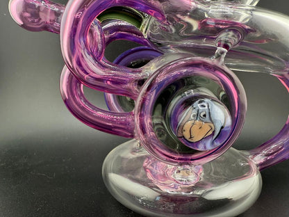 OG Badger Glass Star Gazer Circle Perk Bubble Dumper 10mm 90°