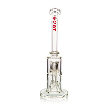 Lucky Goat Lucky Goat 12" Rockies Double UFO Clear Rig 14mm 90°