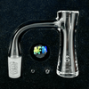 AFM Whirlpool Quartz Banger Auto Spinner with hourglass design for dabbing and optimal airflow.