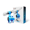 Lookah Giraffe electronic nectar collector with glass mouthpiece and packaging, designed for easy cleaning and optimal flavor.