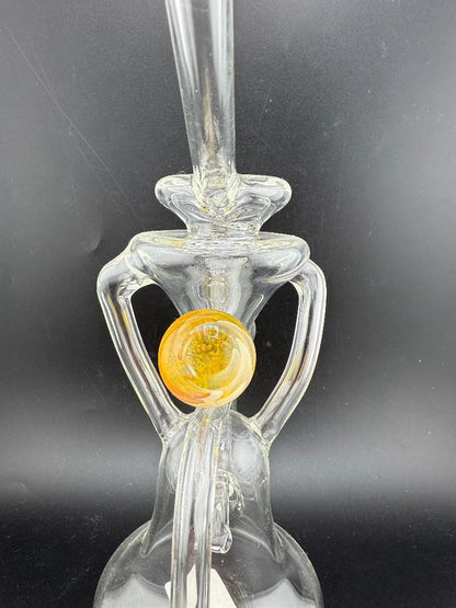 Pugsley Glass Clear Recycler 14mm 90°