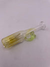 Brando Glass Onie / Chillum Pipe - Fumed Bottle w/ Color Handle