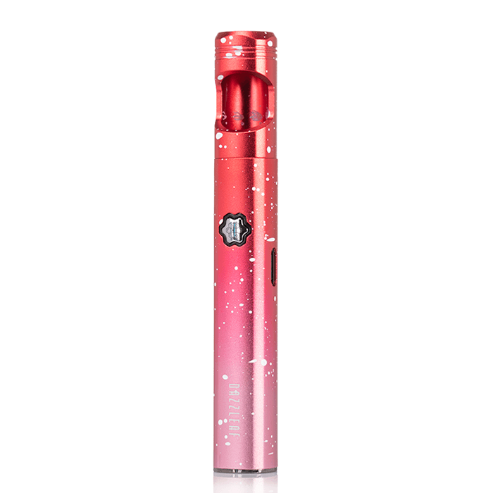 DazzLeaf HANDii 510 Thread Battery in a vibrant gradient design, featuring adjustable voltage and a protective magnetic cap.