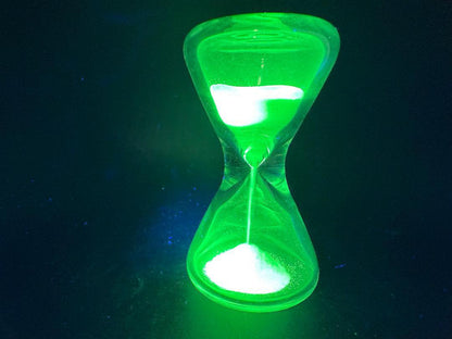 Thick Ass Glass (TAG) Hour Glass - 1 Minute Timer Glow in the Dark