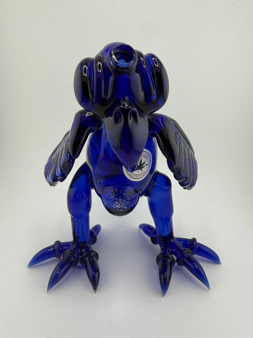 Crondo Glass Cobalt Standing Bird Of Prey 14mm 45°