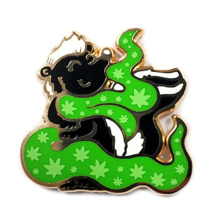 Kolorspun Skunk Enamel Pin