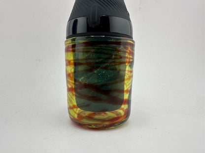 Paulson Pieces Puffco Proxy Core Cup & Mouthpiece – Green & Red Handcrafted Glass
