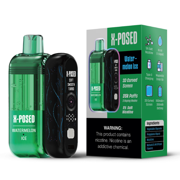 *Coming Soon* X-Posed Full Kit 35k Disposable Vape