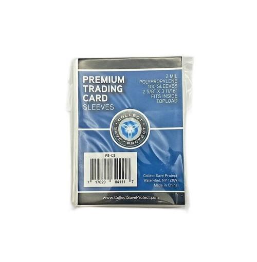Collect Save Protect Premium Trading Card Sleeves – 100 Count
