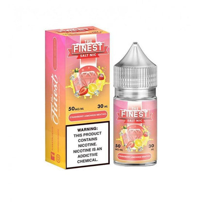 Finest Menthol 30ml vape juice bottle, featuring icy mint flavors for a refreshing vaping experience.