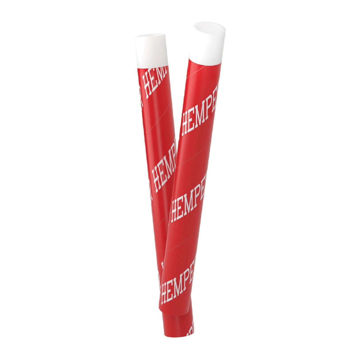 Hemper disposable one hitters in red packaging, showcasing flavor-infused smoking convenience and style.