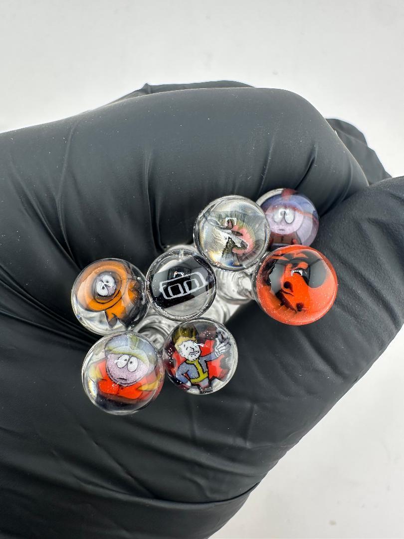 Paulson Pieces Dr. Dabber Switch GO Joystick Carb Cap – Clear with Millie Images
