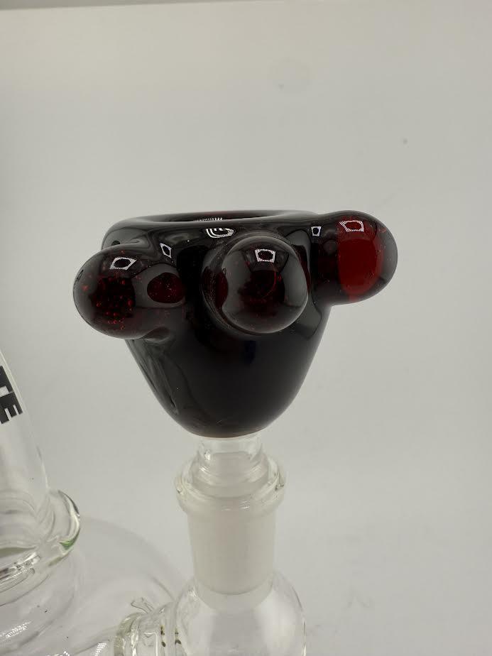 Crondo Glass Full Color 14mm Bowl Piece featuring rich color work and unique design, ideal for collectors and daily use.