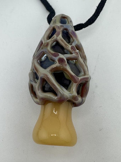 Crondo Glass Pendant - Morel