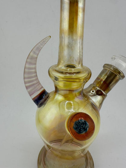 Brando Glass Rig - Fumed Rig w/ Horn 45° 10mm
