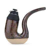 Puffco Proxy Terra Pipe – Handcrafted Ceramic Dry Pipe with unique two-tone design and cozy grip.
