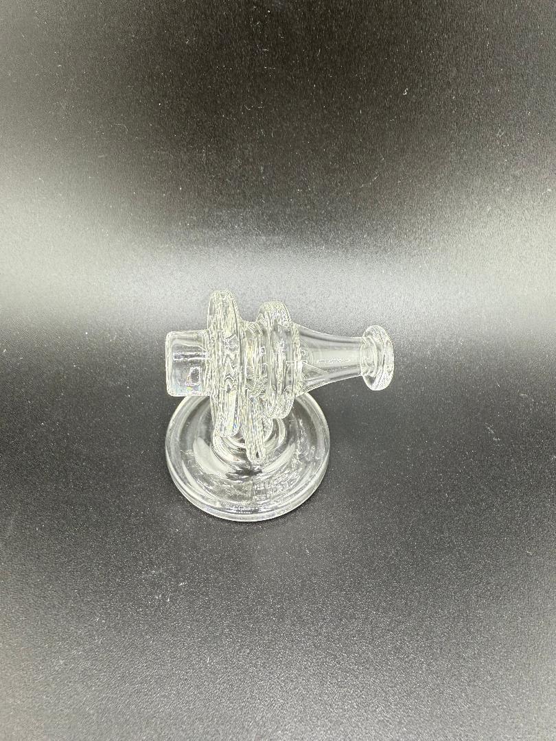 Domer Glass Carb Cap / Slurper Cap That  Looks Expensive Spokane Washington Domer double  Nikk drips facing left