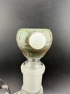 Highgrade Glass Single Color Green 14mm Bowl piece